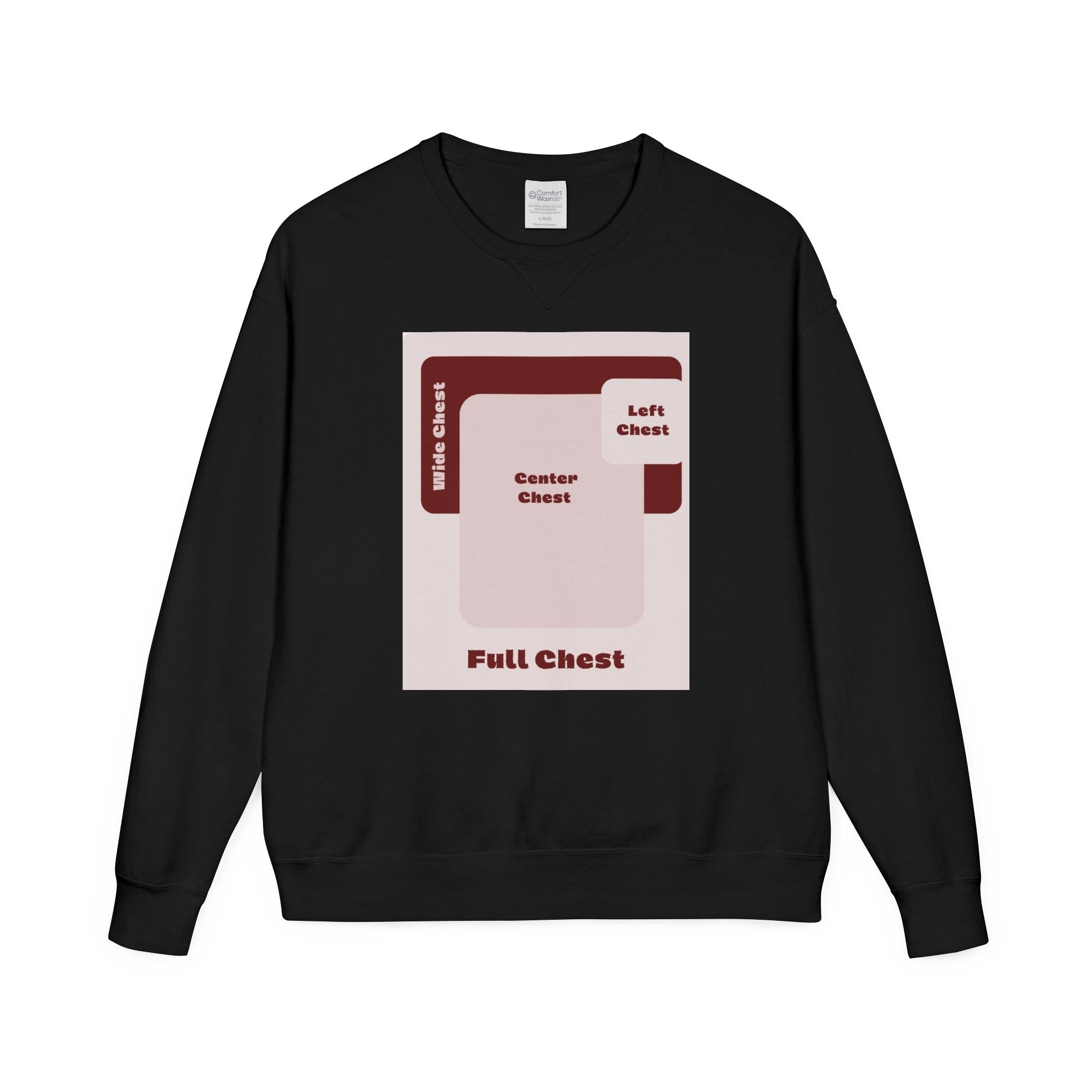 Customizable Hanes GDH400 Unisex Garment Dyed Crewneck Sweatshirt