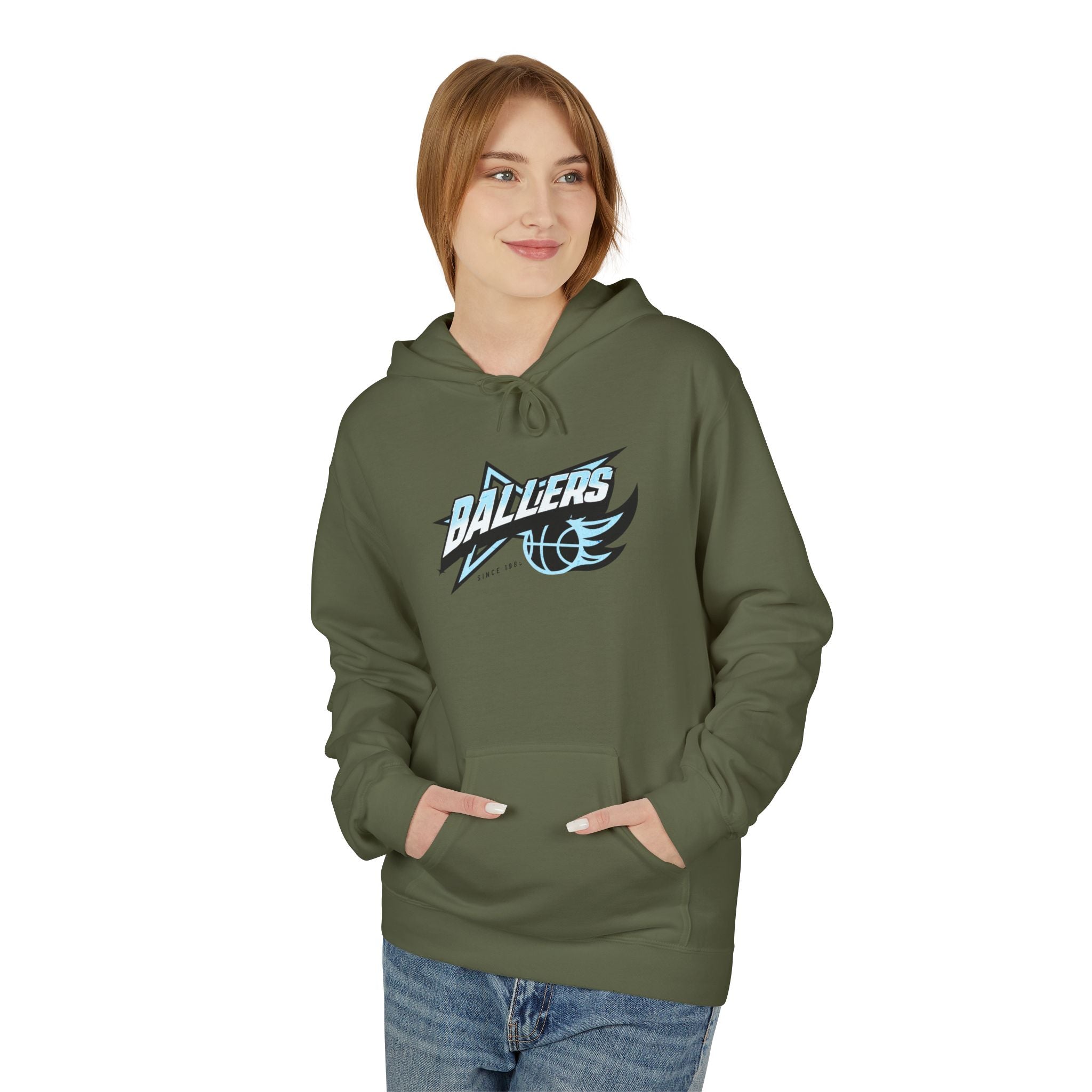 Gildan SF500 Unisex Fleece Hoodie 