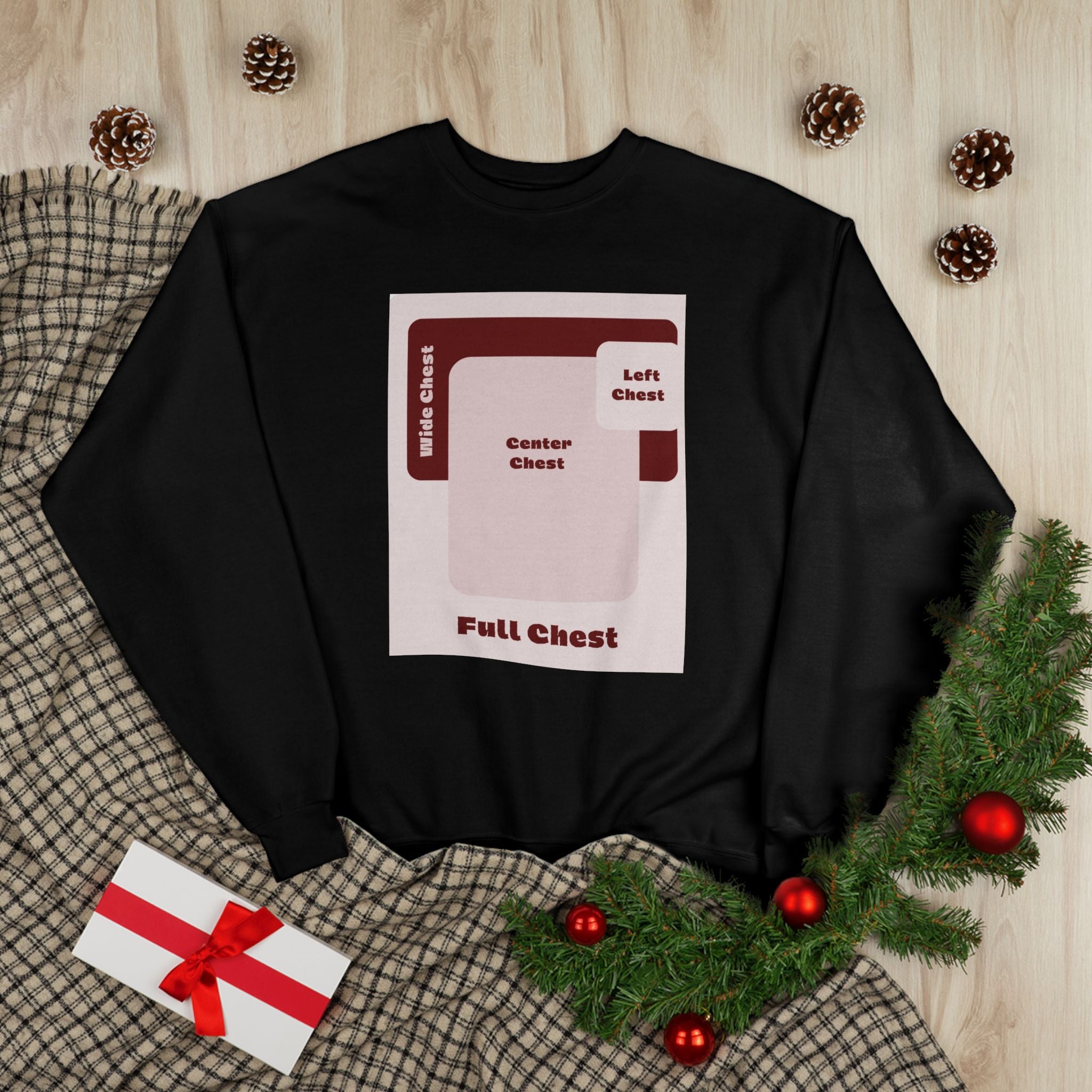 Customizable Unisex Hanes P160 EcoSmart Crewneck Sweatshirt Custom Print