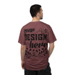 Customizable Comfort Colors 1717 Unisex Garment-Dyed T-Shirt