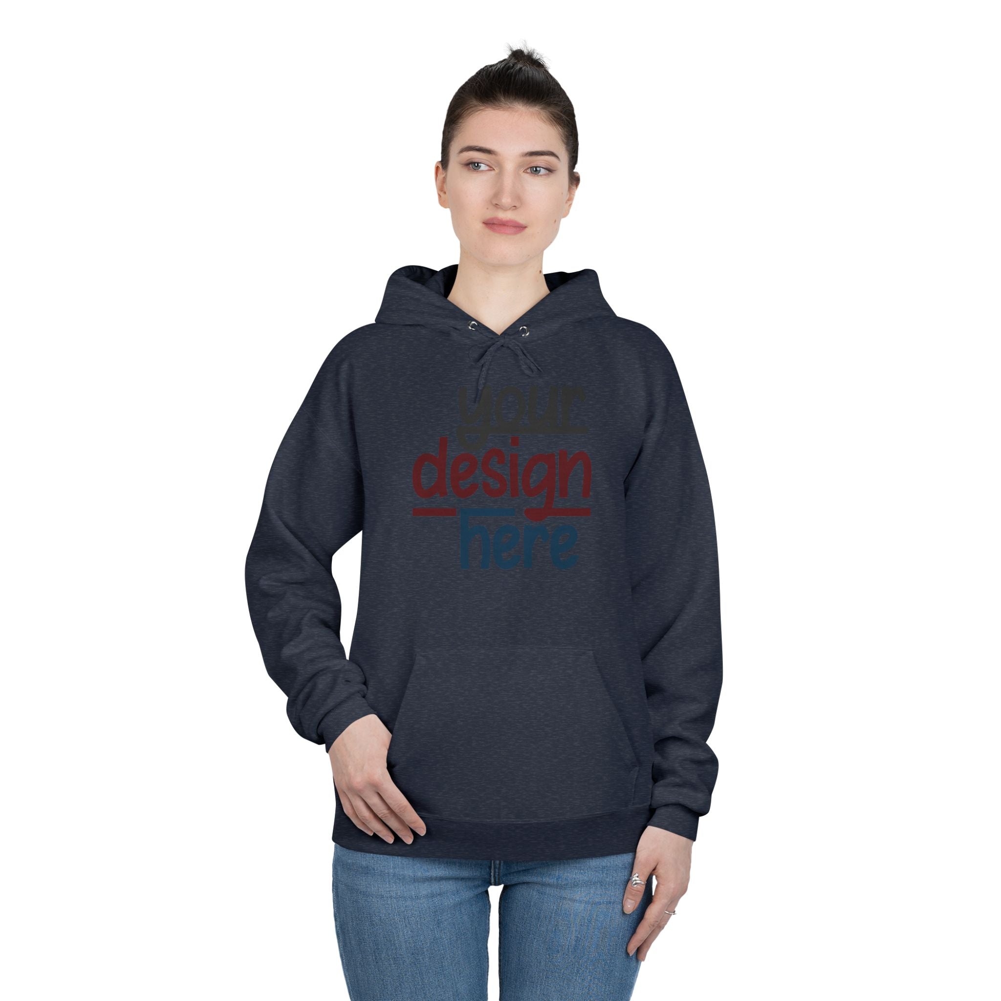 Customizable Hanes P170 EcoSmart Unisex Pullover Hoodie