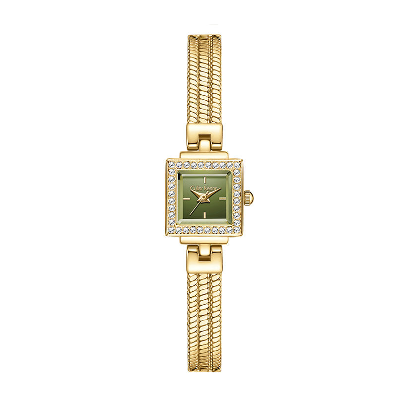 Nameria Square Quartz Bracelet Watch 20mm Dial 30m Waterproof