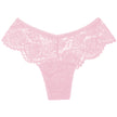 Nameria Women's Mid Rise Lace Briefs Solid Color