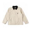Nameria Mens Retro Workwear Zip Front Jacket