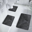 Nameria Memory Foam Bathroom Mat Set – Ultra Soft Non Slip Washable Rugs