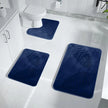 Nameria Memory Foam Bathroom Mat Set – Ultra Soft Non Slip Washable Rugs