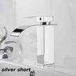 Nameria Waterfall Bathroom Faucet – Black Stainless Steel Sink Mixer Tap
