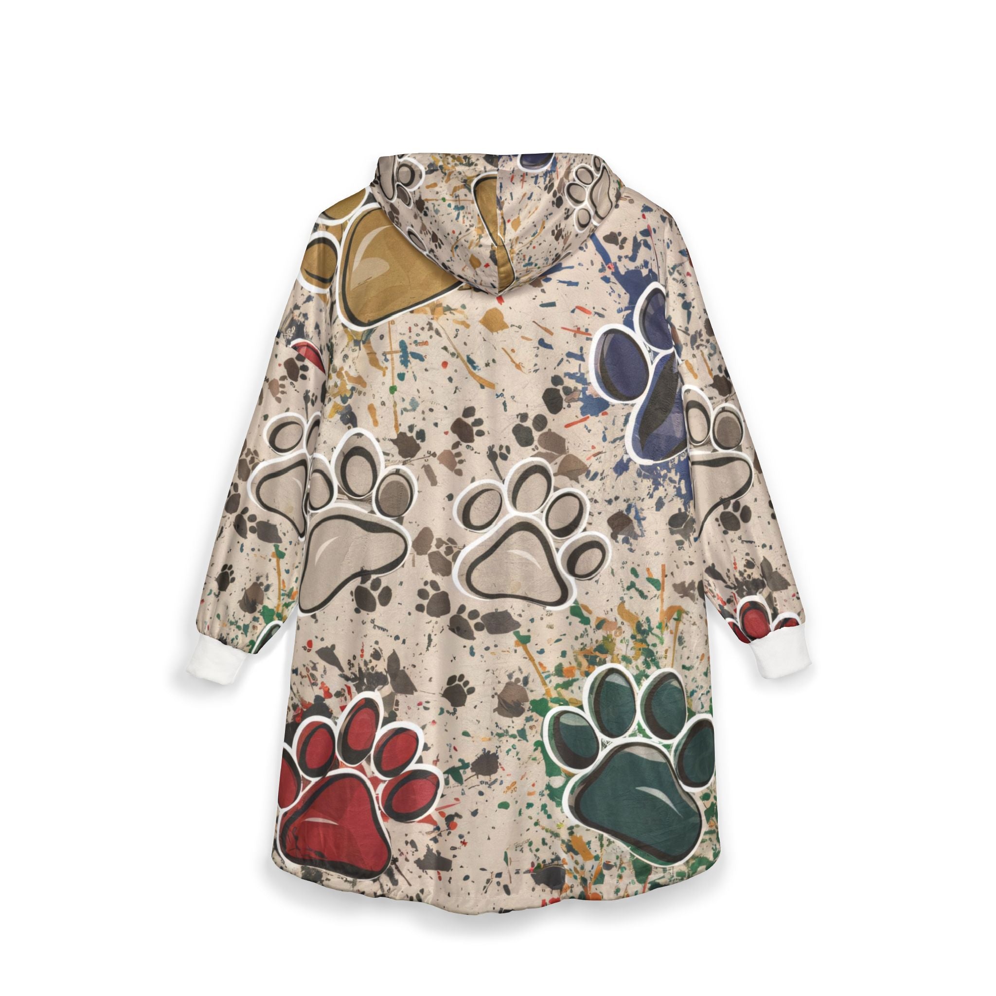 Customizable Generic H59 Unisex Hooded Blanket Polyester Fleece