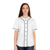 Customizable Womens Baseball Jersey Moisture Wicking Button Front