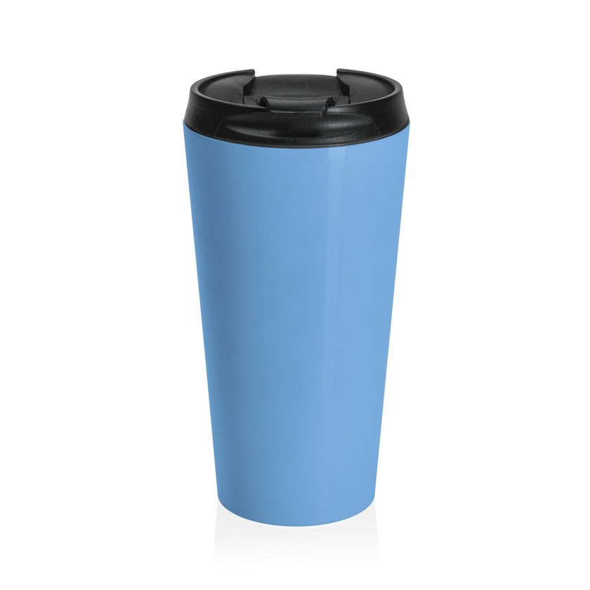 Stainless Steel Travel Mug 15oz | Books and Coffee Stainless Steel and Dye Sublimation
