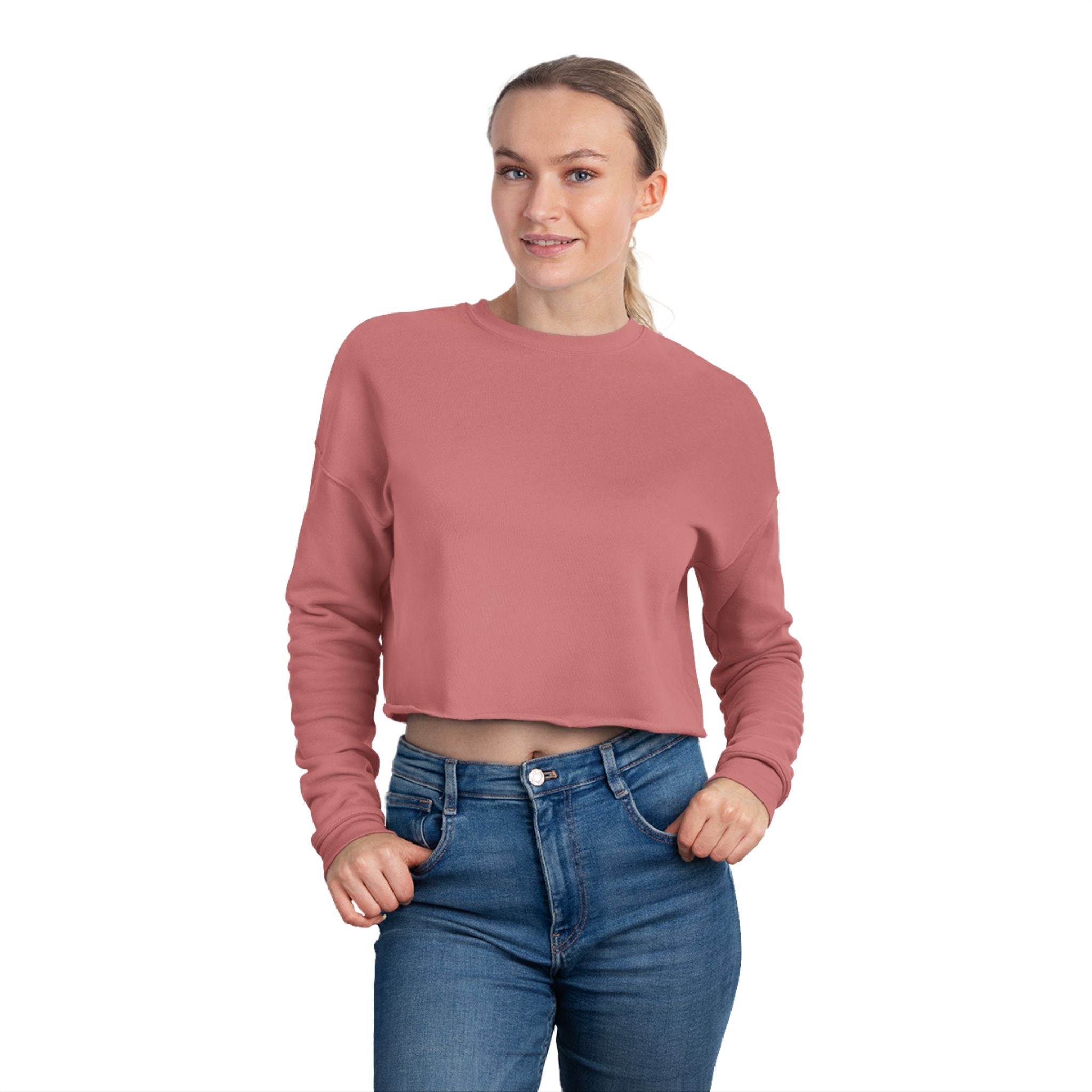 Customizable Bella+Canvas 7503  Womens Cropped Sweatshirt