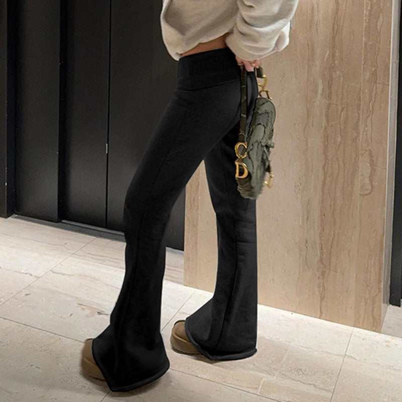 Nameria Womens Wide Leg Lounge Sweatpants Bootcut