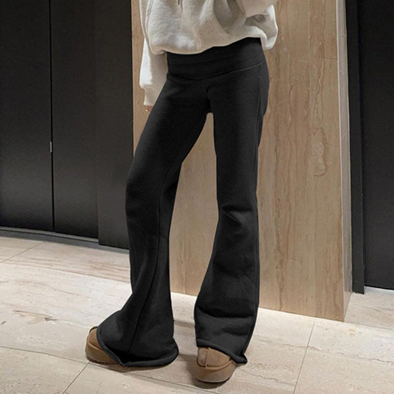 Nameria Womens Wide Leg Lounge Sweatpants Bootcut