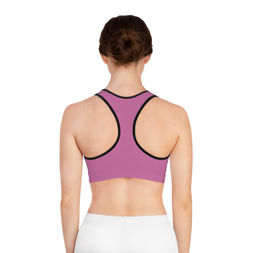 Customizable Generic Brand Sports Bra All Over Print Compression Fit