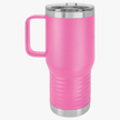 Customizable Polar Camel 20oz Stainless Steel Travel Mug with Handle