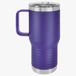 Customizable Polar Camel 20oz Stainless Steel Travel Mug with Handle