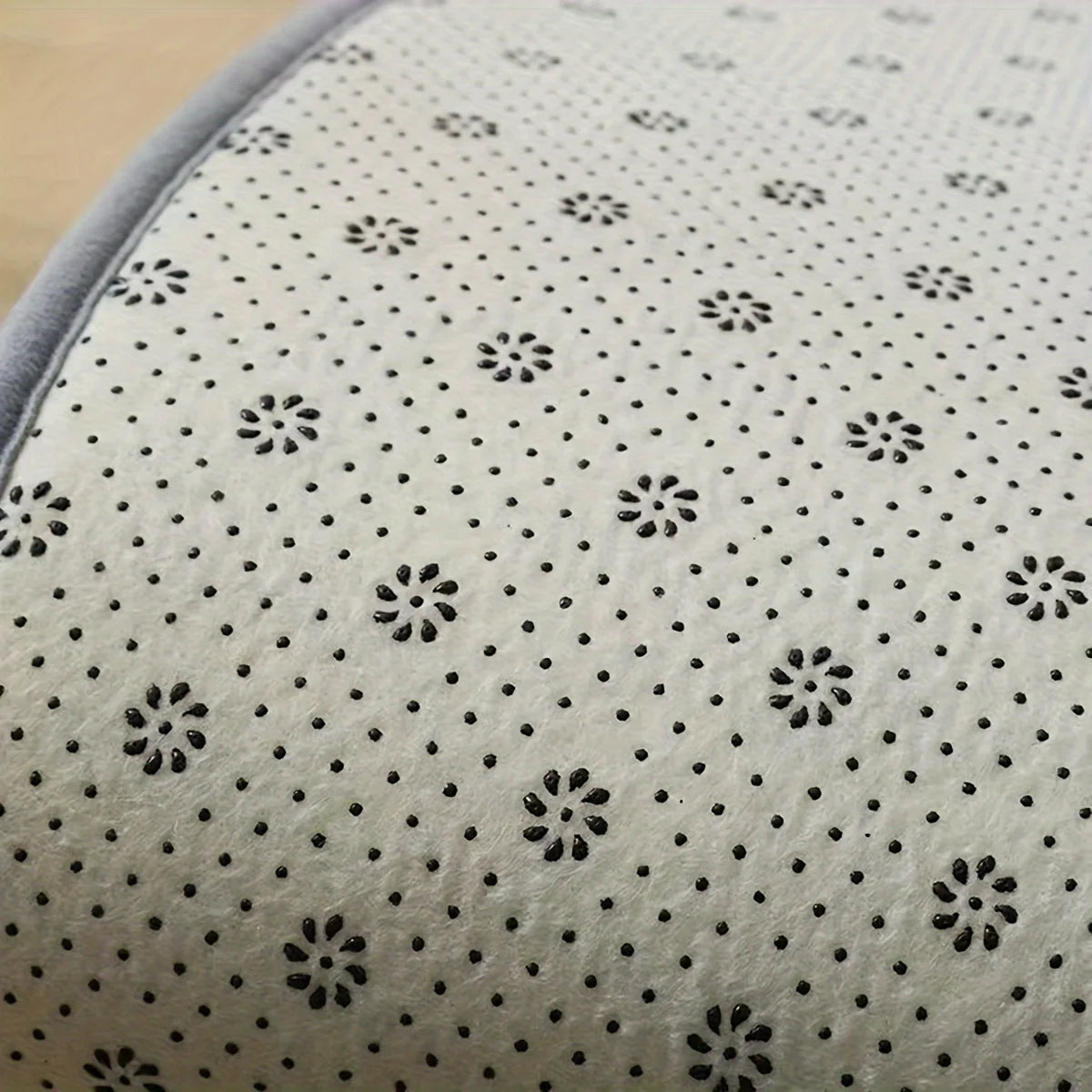 Nameria L-Shape Plush Bathroom Mat – Non Slip Absorbent Soft Floor Rug