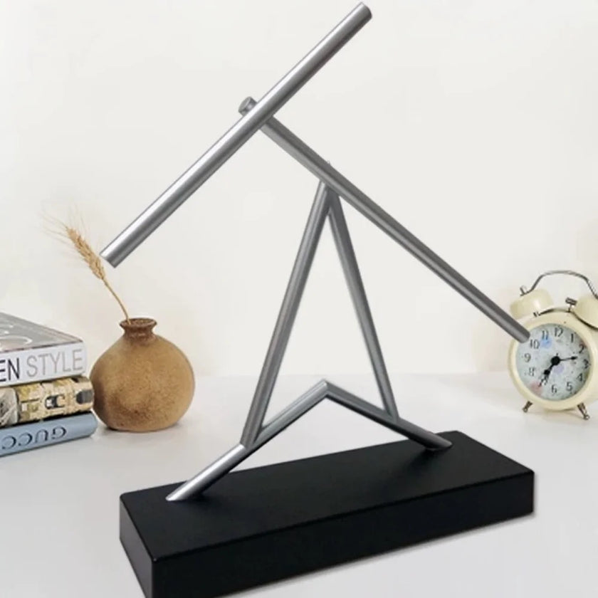 Newton Cradle Force Desk Decoration Chaos Pendulum Perpetual Motion Machine Business Creative Gifts Battery Power Required