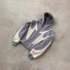 Nameria Unisex 3D Effect Zip Hoodie Relaxed Fit