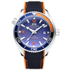 Nameria Automatic Luminous Date Watch Rubber Strap 45mm