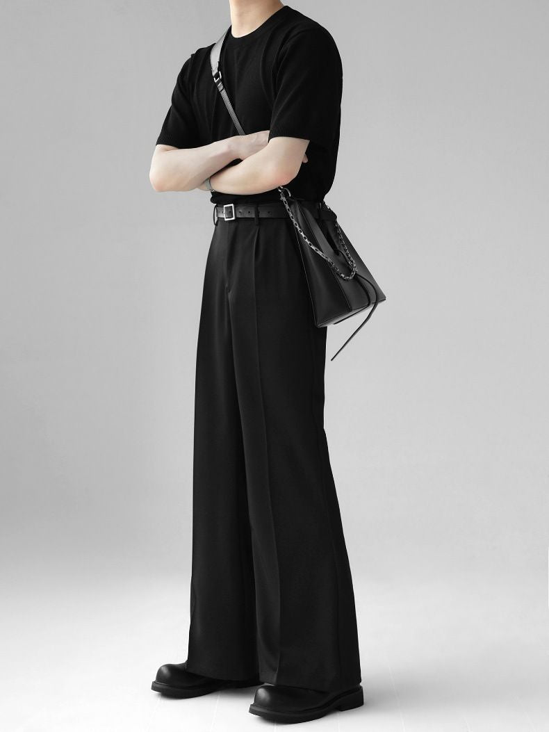 Nameria Suit Long Pants Micro-flare Mid-rise Full-length