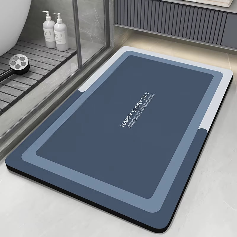 Nameria Quick Dry Diatom Bath Mat – Non Slip Absorbent Floor Mat