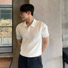 Nameria Mens Slim Fit Short Sleeve Polo Shirt