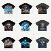 Nameria Unisex Japanese Retro Loose Fit Cotton T-Shirt