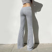 Nameria Womens Wide Leg Lounge Sweatpants Bootcut