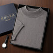 Nameria Mens Cashmere Blend Seamless Short Sleeve Knit Sweater