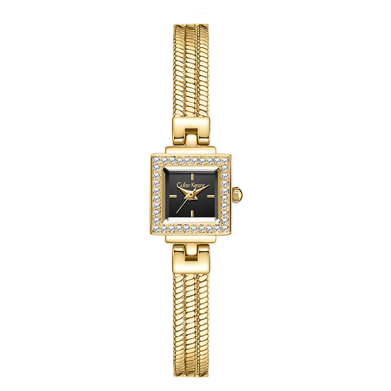 Nameria Square Quartz Bracelet Watch 20mm Dial 30m Waterproof