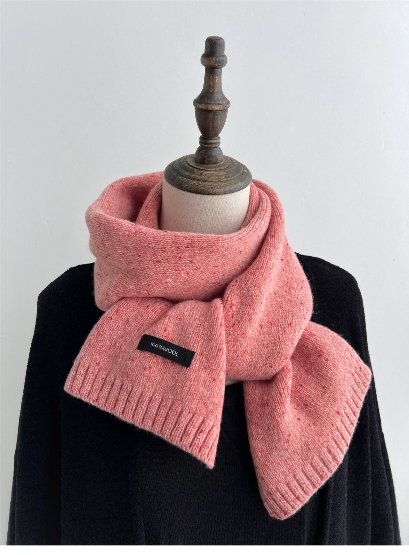 Nameria Merino Wool Knitted Winter Scarf