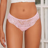 Nameria Women's Mid Rise Lace Briefs Solid Color