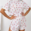 Nameria Women's Short Sleeve Pajama Set