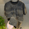 Nameria Unisex Loose Short Sleeve T-Shirt Starry Sky Gradient