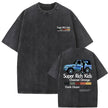 Nameria Unisex Vintage Wash Oversized Cotton T-Shirt