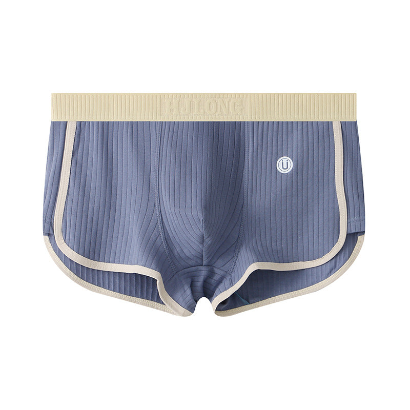 Nameria Men's Mid Waist Cotton Boxer Briefs