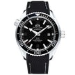 Nameria Automatic Luminous Date Watch Rubber Strap 45mm