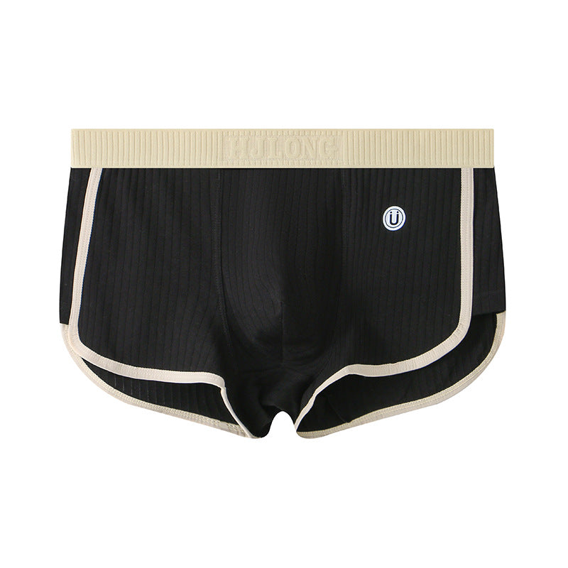Nameria Men's Mid Waist Cotton Boxer Briefs