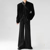 Nameria Suit Long Pants Micro-flare Mid-rise Full-length