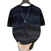 Nameria Unisex Loose Short Sleeve T-Shirt Starry Sky Gradient