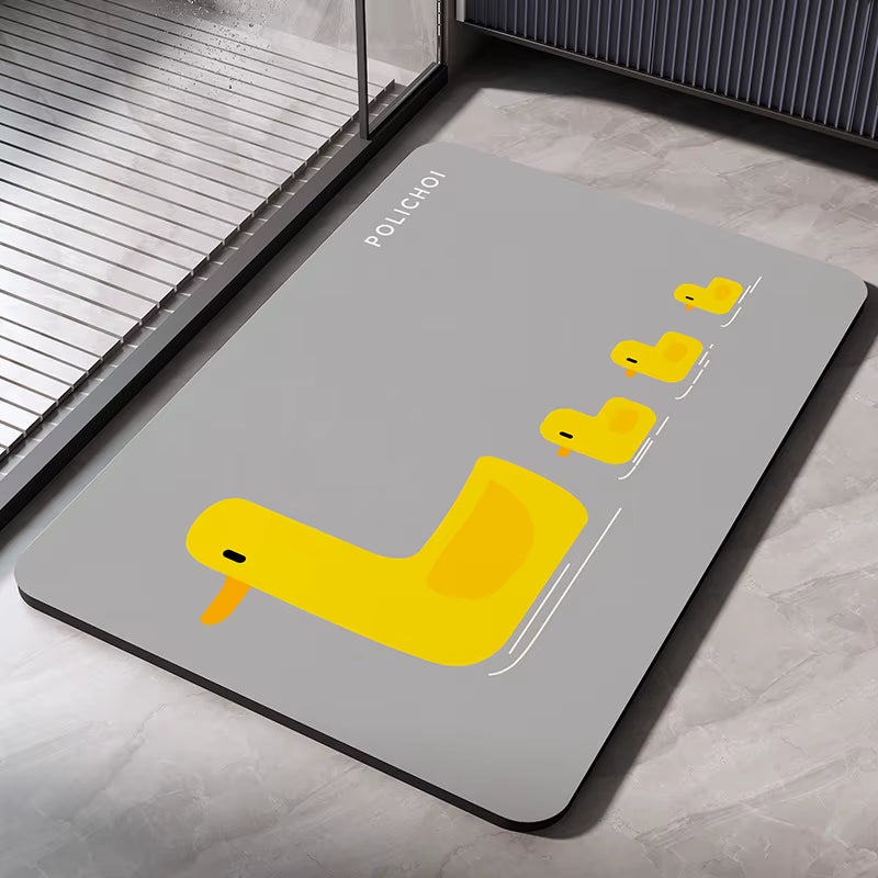 Nameria Quick Dry Diatom Bath Mat – Non Slip Absorbent Floor Mat