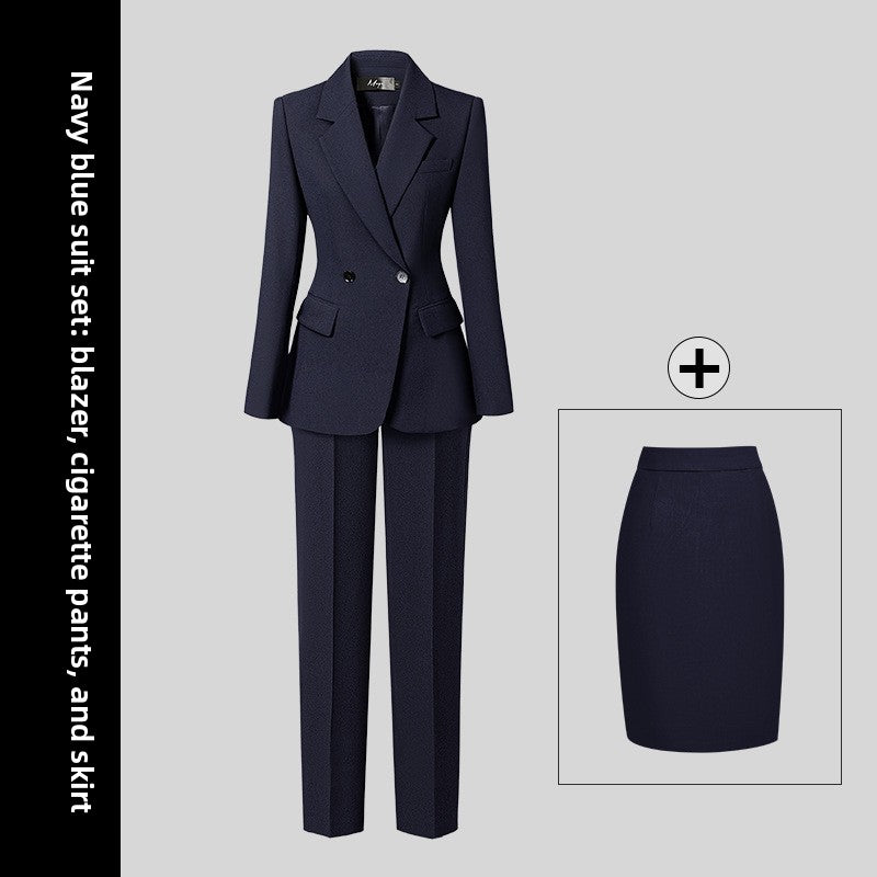 Nameria Tailored Suit Set With Blazer and Bottom Options