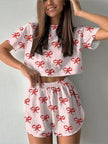 Nameria Women's Short Sleeve Pajama Set