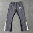 Nameria Men’s Splatter Ink Patchwork Flared Sweatpants