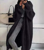 Nameria Womens Loose Fit Long Sleeve Knitted Cardigan Mid-length