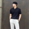 Nameria Mens Slim Fit Short Sleeve Polo Shirt