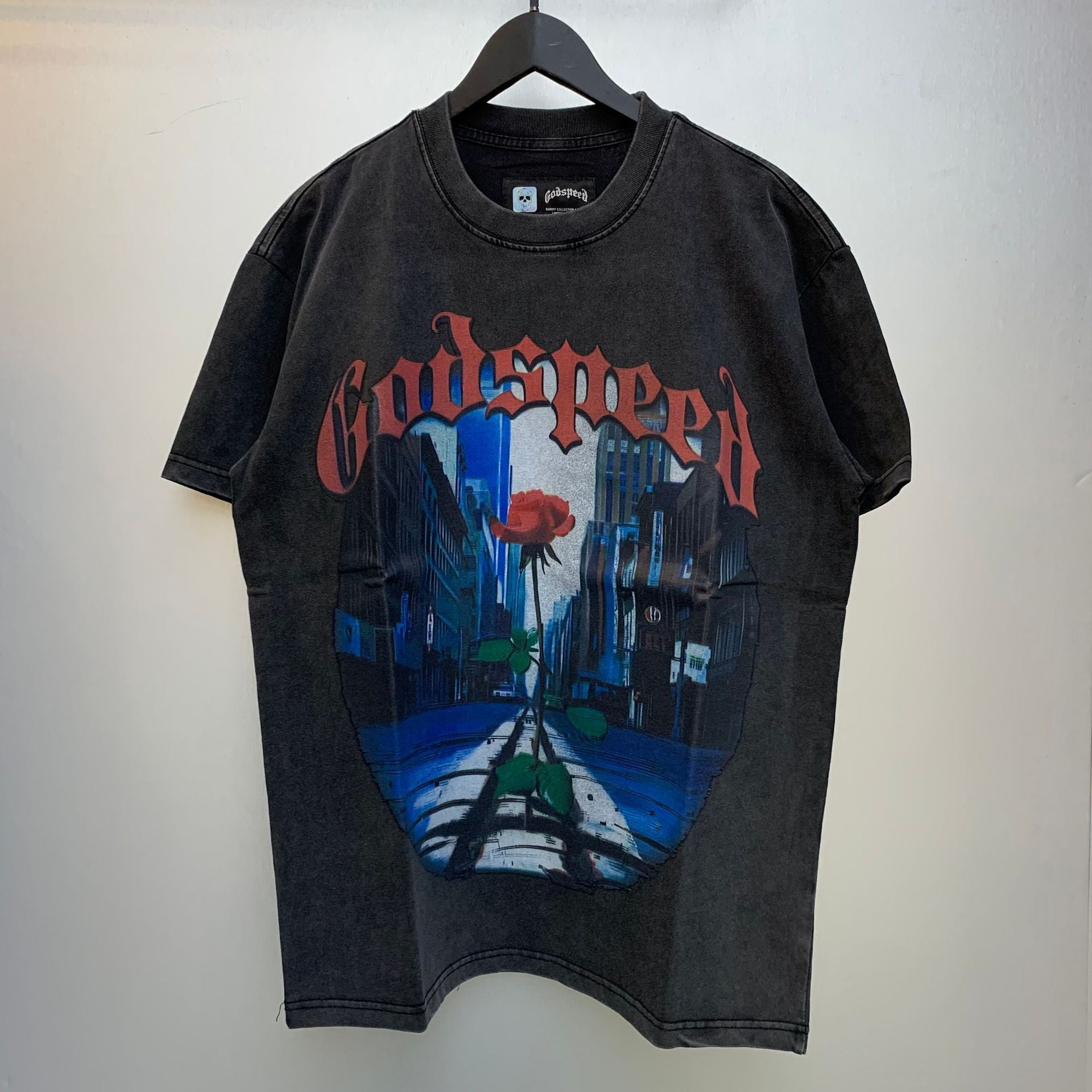 Nameria Unisex Japanese Retro Loose Fit Cotton T-Shirt