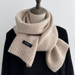 Nameria Merino Wool Knitted Winter Scarf