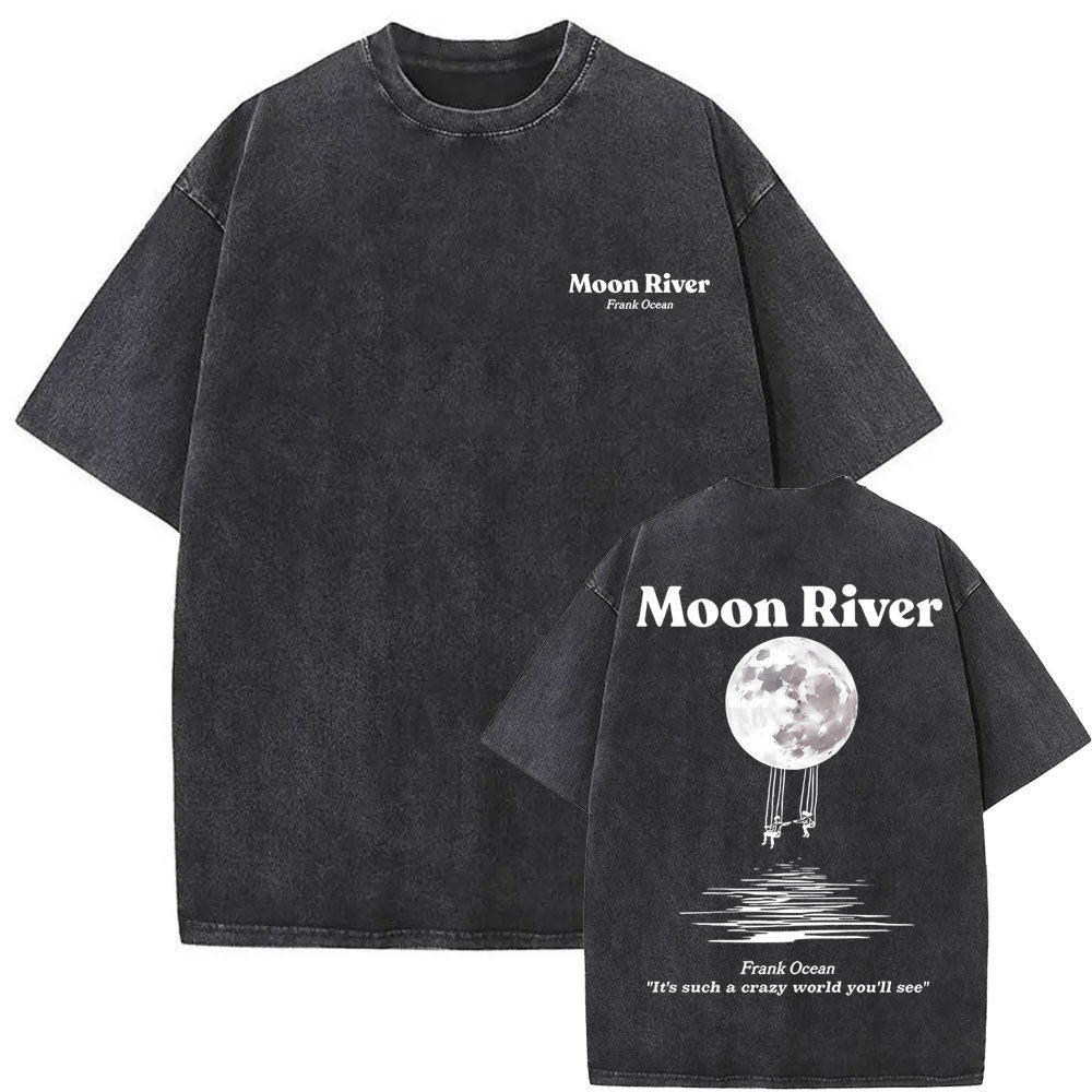 Nameria Unisex Vintage Wash Oversized Cotton T-Shirt